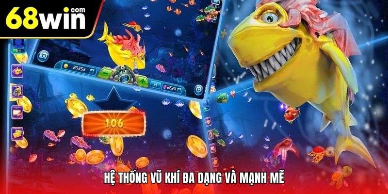 Hệ thống vũ khí đa dạng